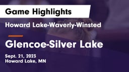 Howard Lake-Waverly-Winsted  vs Glencoe-Silver Lake  Game Highlights - Sept. 21, 2023