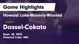 Howard Lake-Waverly-Winsted  vs Dassel-Cokato  Game Highlights - Sept. 28, 2023