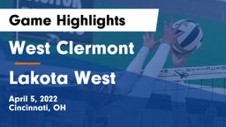 West Clermont  vs Lakota West  Game Highlights - April 5, 2022
