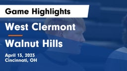 West Clermont  vs Walnut Hills  Game Highlights - April 13, 2023