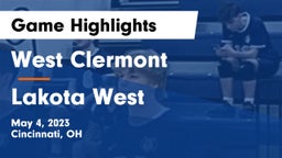 West Clermont  vs Lakota West  Game Highlights - May 4, 2023