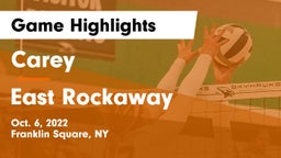 Carey  vs East Rockaway  Game Highlights - Oct. 6, 2022