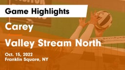 Carey  vs Valley Stream North  Game Highlights - Oct. 15, 2022