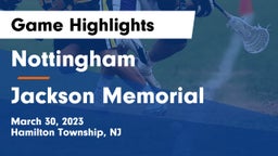 Nottingham  vs Jackson Memorial  Game Highlights - March 30, 2023