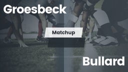 Matchup: Groesbeck High Schoo vs. Bullard  2016