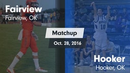 Matchup: Fairview  vs. Hooker  2016