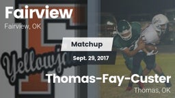 Matchup: Fairview  vs. Thomas-Fay-Custer  2017