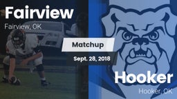 Matchup: Fairview  vs. Hooker  2018