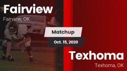 Matchup: Fairview  vs. Texhoma  2020