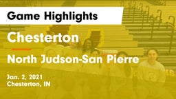 Chesterton  vs North Judson-San Pierre  Game Highlights - Jan. 2, 2021