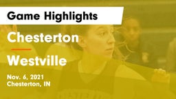 Chesterton  vs Westville  Game Highlights - Nov. 6, 2021