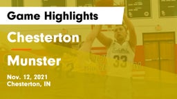 Chesterton  vs Munster  Game Highlights - Nov. 12, 2021