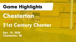 Chesterton  vs 21st Century Charter  Game Highlights - Dec. 19, 2020