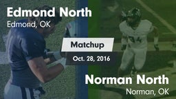 Matchup: Edmond North High vs. Norman North  2016
