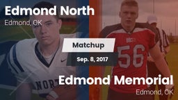Matchup: Edmond North High vs. Edmond Memorial  2017