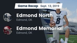 Recap: Edmond North  vs. Edmond Memorial  2019