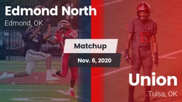 Matchup: Edmond North High vs. Union  2020