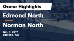 Edmond North  vs Norman North Game Highlights - Jan. 4, 2019