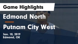 Edmond North  vs Putnam City West  Game Highlights - Jan. 10, 2019