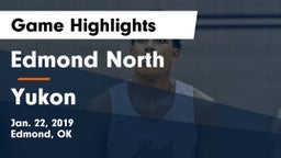 Edmond North  vs Yukon  Game Highlights - Jan. 22, 2019