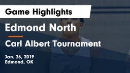 Edmond North  vs Carl Albert Tournament Game Highlights - Jan. 26, 2019