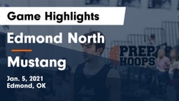 Edmond North  vs Mustang  Game Highlights - Jan. 5, 2021