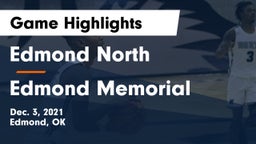 Edmond North  vs Edmond Memorial  Game Highlights - Dec. 3, 2021