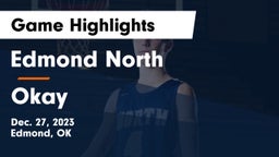 Edmond North  vs Okay  Game Highlights - Dec. 27, 2023