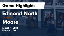 Edmond North  vs Moore  Game Highlights - March 1, 2024