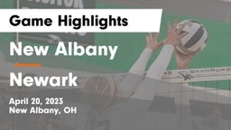 New Albany  vs Newark  Game Highlights - April 20, 2023