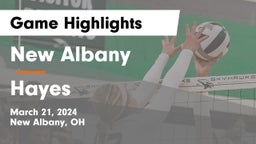New Albany  vs Hayes  Game Highlights - March 21, 2024