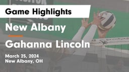New Albany  vs Gahanna Lincoln  Game Highlights - March 25, 2024