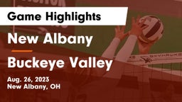 New Albany  vs Buckeye Valley  Game Highlights - Aug. 26, 2023