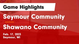Seymour Community  vs Shawano Community  Game Highlights - Feb. 17, 2023