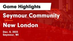 Seymour Community  vs New London  Game Highlights - Dec. 8, 2023