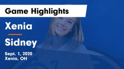 Xenia  vs Sidney Game Highlights - Sept. 1, 2020