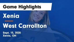 Xenia  vs West Carrollton Game Highlights - Sept. 15, 2020