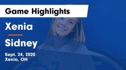Xenia  vs Sidney  Game Highlights - Sept. 24, 2020