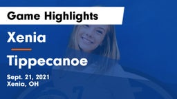Xenia  vs Tippecanoe Game Highlights - Sept. 21, 2021