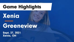 Xenia  vs Greeneview  Game Highlights - Sept. 27, 2021