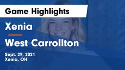 Xenia  vs West Carrollton Game Highlights - Sept. 29, 2021
