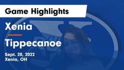 Xenia  vs Tippecanoe Game Highlights - Sept. 20, 2022