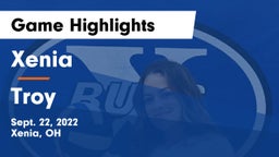 Xenia  vs Troy Game Highlights - Sept. 22, 2022