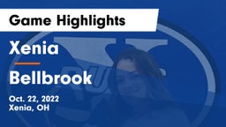 Xenia  vs Bellbrook Game Highlights - Oct. 22, 2022