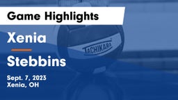 Xenia  vs Stebbins  Game Highlights - Sept. 7, 2023