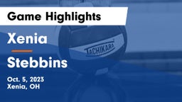 Xenia  vs Stebbins Game Highlights - Oct. 5, 2023