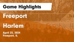 Freeport  vs Harlem  Game Highlights - April 23, 2024