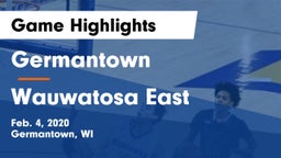 Germantown  vs Wauwatosa East  Game Highlights - Feb. 4, 2020