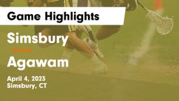 Simsbury  vs Agawam  Game Highlights - April 4, 2023