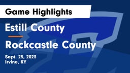 Estill County  vs Rockcastle County  Game Highlights - Sept. 25, 2023